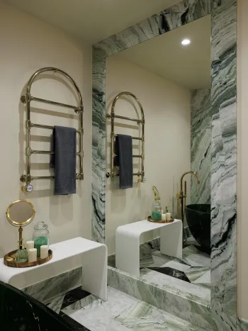 Интерьер ванной  смотреть на Basicdecor