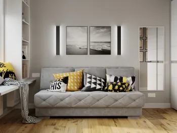 Интерьер гостиной  смотреть на Basicdecor