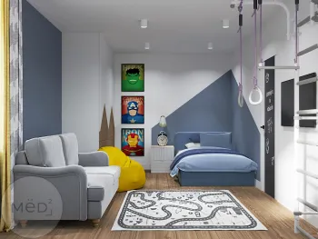 Интерьер детской  смотреть на Basicdecor