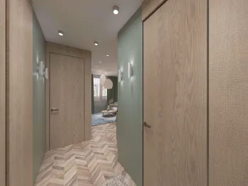 Интерьер прихожей  смотреть на Basicdecor