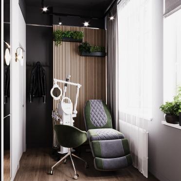 Интерьер кабинета  смотреть на Basicdecor