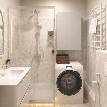 Интерьер ванной  смотреть на Basicdecor
