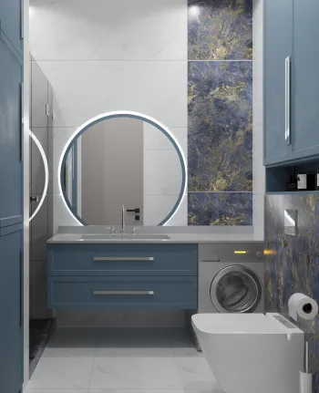 Интерьер ванной  смотреть на Basicdecor