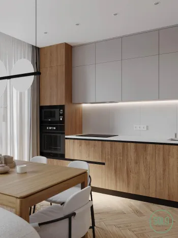 Интерьер кухни в современном стиле смотреть на Basicdecor