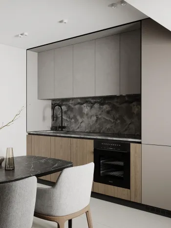 Интерьер кухни в современном стиле смотреть на Basicdecor