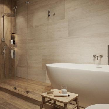 Интерьер ванной  смотреть на Basicdecor