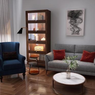 Интерьер гостиной  смотреть на Basicdecor