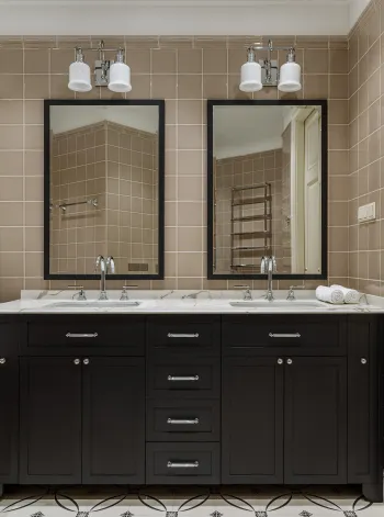 Интерьер ванной  смотреть на Basicdecor