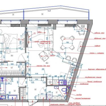 Интерьер с проходной и проемом  смотреть на Basicdecor