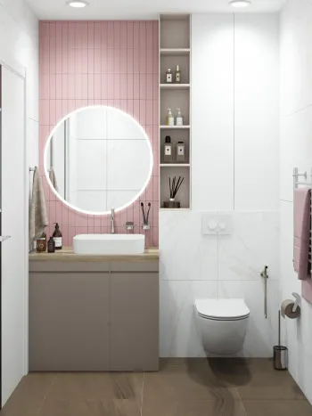 Интерьер ванной  смотреть на Basicdecor