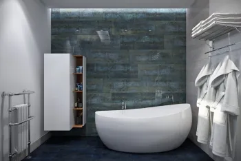 Интерьер ванной в современном стиле смотреть на Basicdecor