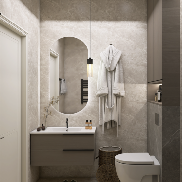 Интерьер ванной  смотреть на Basicdecor