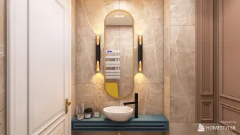 Интерьер ванной в неоклассике смотреть на Basicdecor