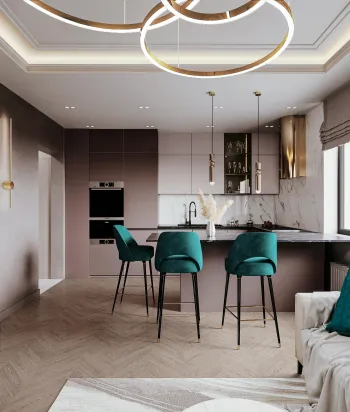 Интерьер кухни  смотреть на Basicdecor