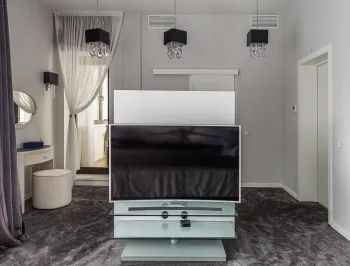 Интерьер гостиной в современном стиле смотреть на Basicdecor