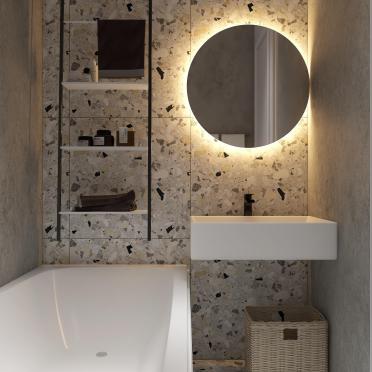 Интерьер ванной  смотреть на Basicdecor