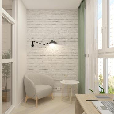 Интерьер балкона  смотреть на Basicdecor
