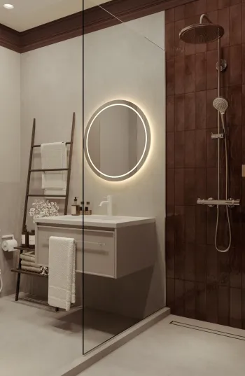 Интерьер ванной  смотреть на Basicdecor