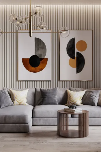 Интерьер гостиной в современном стиле смотреть на Basicdecor