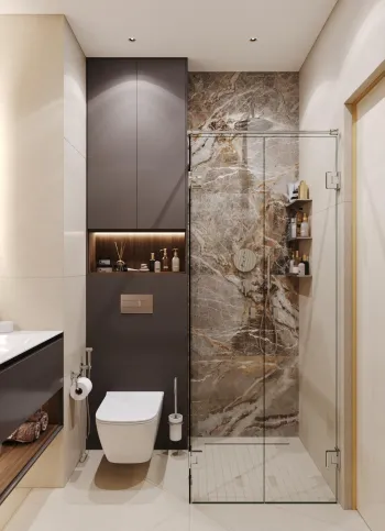 Интерьер ванной  смотреть на Basicdecor