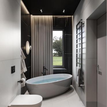 Интерьер ванной  смотреть на Basicdecor