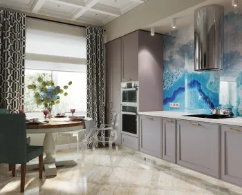 Интерьер кухни в современном стиле смотреть на Basicdecor