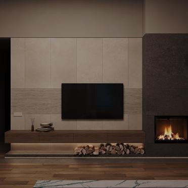 Интерьер гостиной  смотреть на Basicdecor