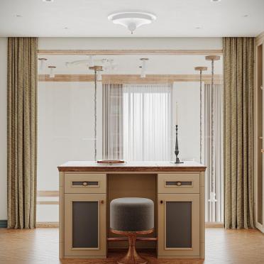 Интерьер гардеробной  смотреть на Basicdecor