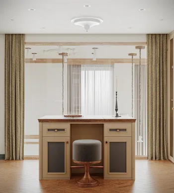 Интерьер гардеробной  смотреть на Basicdecor