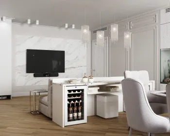 Интерьер гостиной  смотреть на Basicdecor