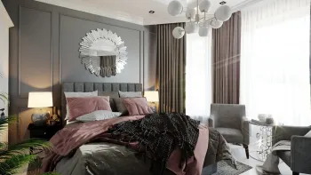 Интерьер спальни  смотреть на Basicdecor