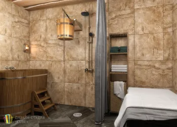 Интерьер ванной  смотреть на Basicdecor