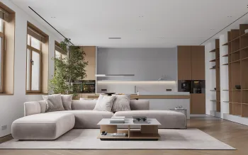 Интерьер гостиной в современном стиле смотреть на Basicdecor
