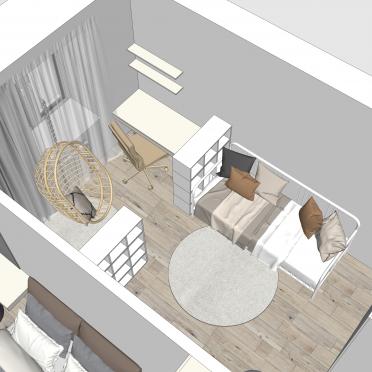 Интерьер с проходной  смотреть на Basicdecor