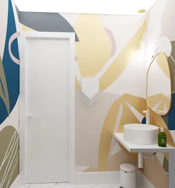 Интерьер ванной  смотреть на Basicdecor