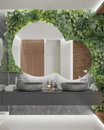 Интерьер ванной в неоклассике смотреть на Basicdecor