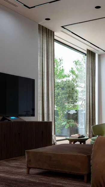 Интерьер гостиной  смотреть на Basicdecor
