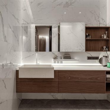 Интерьер ванной  смотреть на Basicdecor