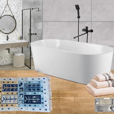 Интерьер ванной  смотреть на Basicdecor