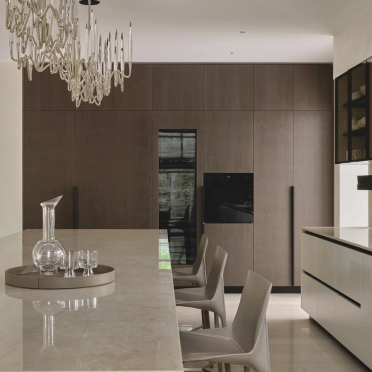 Интерьер кухни c подсветкой  смотреть на Basicdecor