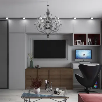 Интерьер гостиной  смотреть на Basicdecor
