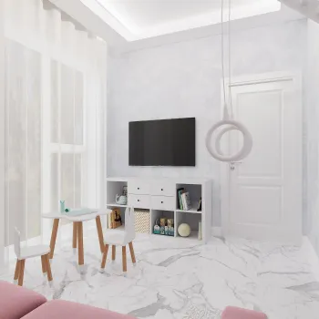 Интерьер детской в современном стиле смотреть на Basicdecor