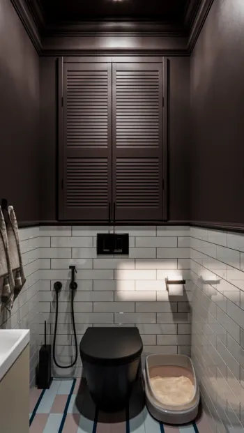 Интерьер ванной в современном стиле смотреть на Basicdecor