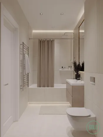Интерьер ванной  смотреть на Basicdecor