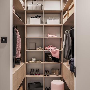 Интерьер гардеробной  смотреть на Basicdecor