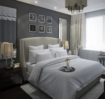 Интерьер спальни в неоклассике смотреть на Basicdecor