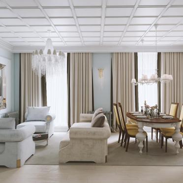 Интерьер гостиной  смотреть на Basicdecor