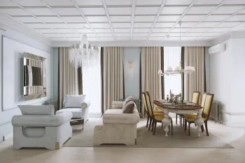 Интерьер гостиной  смотреть на Basicdecor