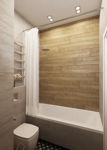 Интерьер ванной в современном стиле смотреть на Basicdecor