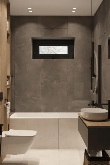 Интерьер ванной  смотреть на Basicdecor